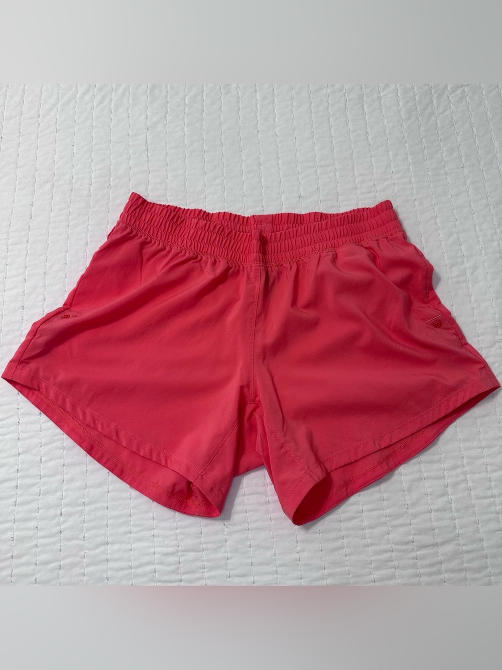 Adidas Women's Small Orange Unlined Two Style Athletic Shorts